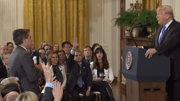 Trump Revokes CNN Repoter's Press Pass; WHCA Calls the Move "Weak and Misguided"