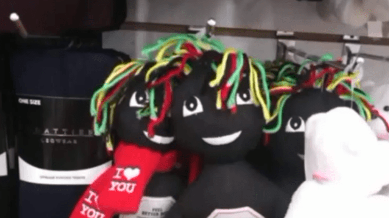 Racist Black Rag Dolls Designed to be Slammed Against Walls Pulled from Shelves