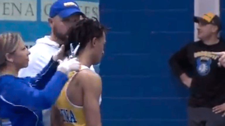 Referee who forced wrestler to cut his hair mid-match banned for two years