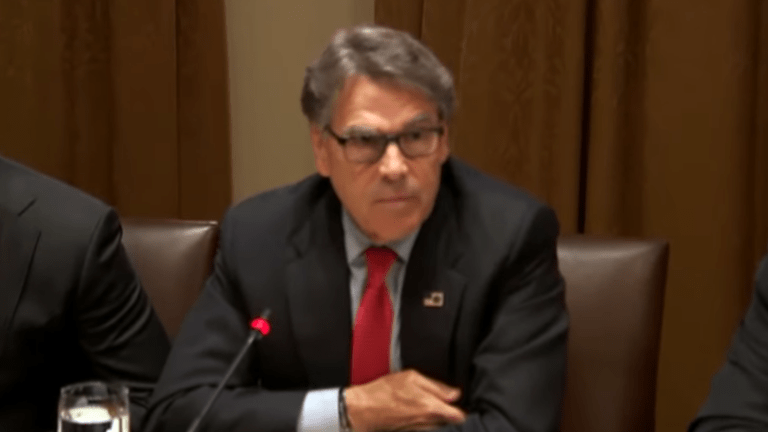 Trump confirms Rick Perry to step down as Energy secretary
