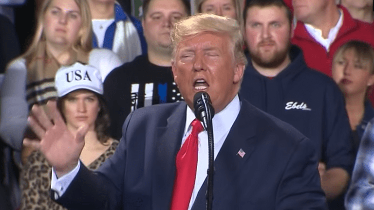 Trump trashes impeachment trial during Texas rally