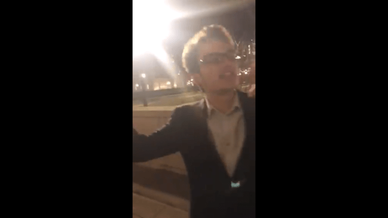 White Columbia Student goes in Racist Rant on Camera
