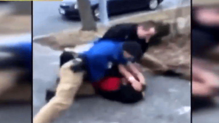 Cops repeatedly punch teen during drug arrest