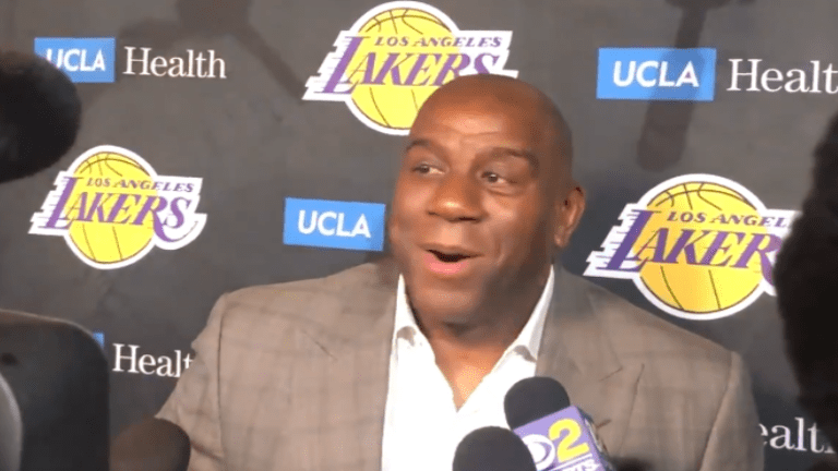 Magic Johnson denies misconduct with Lakers staff