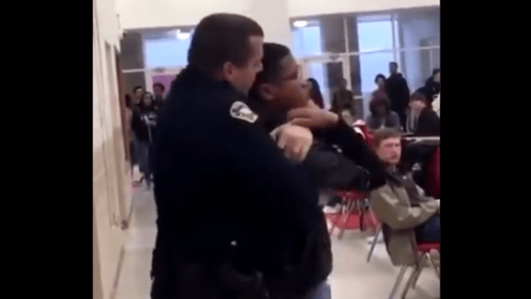 Arkansas police officer placed on leave after placing Black student in chokehold