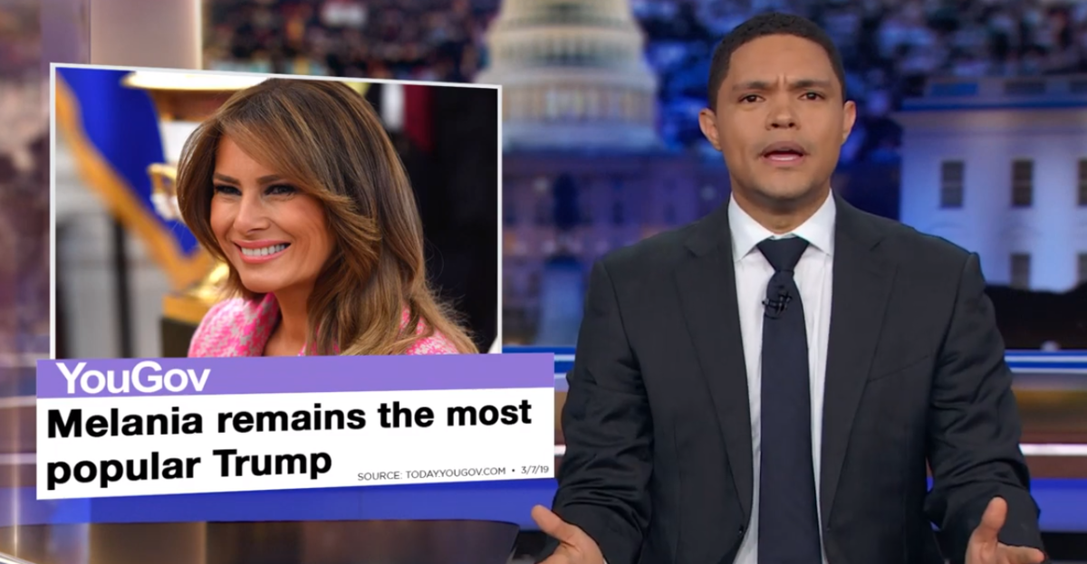 Trevor Noah Thinks President Trump Is Trying To Deport Melania Woke